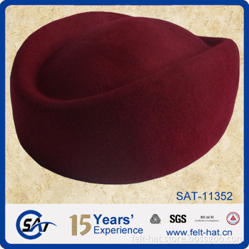 2015 new design felt formal stewardess hat
